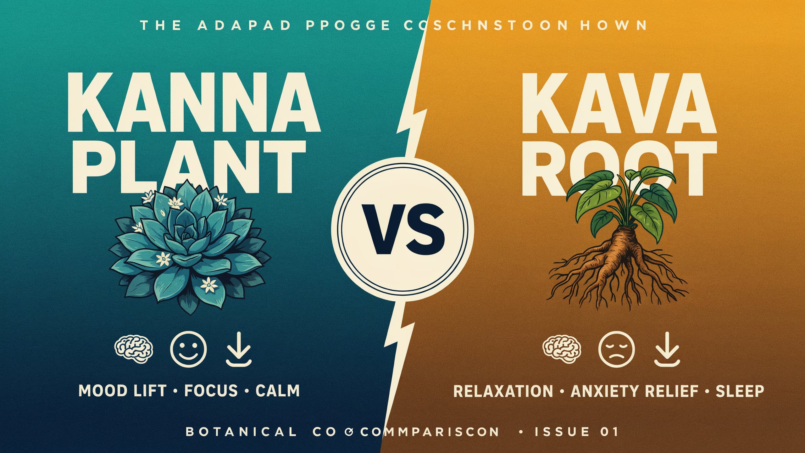Kanna vs. Kava: Two Ancient Plants, Two Very Different Journeys to Your Brain