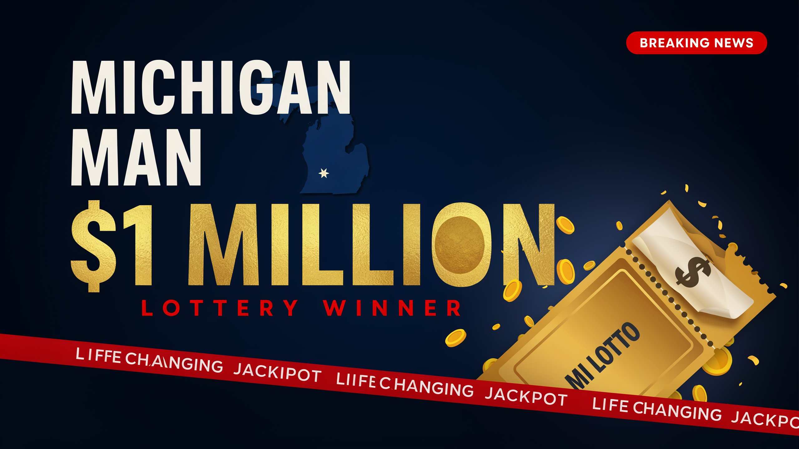 Michigan Man $1 M Lottery: How His Lucky Ticket Changed Everything