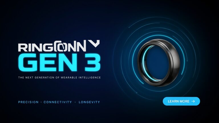RingConn Gen 3: The Future of Smart Rings and Health Monitoring